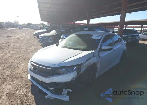 2020 Honda Civic Sport из США, поврежденный, VIN 2HGFC2F83LH589105